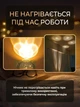 Нічний світильник Сонячна система 3D кришталева куля 8см LED лампа з дерев'яною підставкою настільний декор для дому - зображення 7