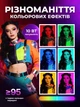 RGB LED освещение для видеосьемки, видеосвет накамерная светодиодная панель с эффектами, компактная лампа для блогинга и стриминга - изображение 2