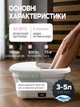 Складная ванночка для ног с подогревом и акупунктурными выступами, самомассаж шариками, домашний SPA - изображение 6
