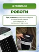 Портативный напольный кондиционер охладитель воздуха на 4л, кулер на водной основе с пультом ДУ климатический комплекс: охлаждение, вентиляция, осушение - изображение 3