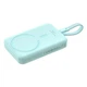Павербанк Baseus Magnetic Mini 10000mAh 30W з бездротовою зарядкою Qi 15W функцією MagSafe 3A QC3.0+PD3.0 (P1002210B333-00) Blue - зображення 5