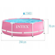 Басейн INTEX 28290 NP каркасний 244х76см 2843л - зображення 3