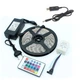 Світлодіодна LED стрічка RGB SMD 5050 15 метрів DC12V з блоком живлення 220V та пультом ДК - зображення 2