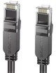 Мережевий інтернет кабель для роутера Borofone BUS01 CAT6 High-Speed 1Gbts LAN RJ45 1м - Black - зображення 2