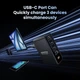 Сетевое зарядное устройство Asometech 100W GaN Fast USB Charger 3C1A (RCE-10002) - изображение 4