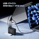 Сетевое зарядное устройство Asometech 100W GaN Fast USB Charger 3C1A (RCE-10002) - изображение 7