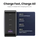 Мережевий зарядний пристрій Ugreen Nexode 4-Port Gan Fast Charger 100W CD226 (40747) - зображення 5
