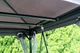 Большая садовая качеля JUST GARDEN PANAMA "Серая" с павильоном! Раскладные качели на 4 места, усиленный каркас, крепкая и легкая в уходе ткань, мягкий матрас на сиденье и спинке - изображение 8
