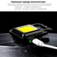 Ліхтарик-брелок багатофункціональний LED CG 9514 Чорний - зображення 3