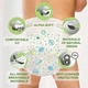 Подгузники Kruidvat pure&soft skin protect размер 4 (8-14 кг) 38 шт - изображение 8