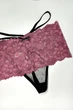 Трусики стринг Koza Underwear 3(M) Сиреневый-Черный (134370) - изображение 2