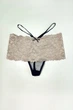Трусики стрінг Koza Underwear 3(M) Сірий-Синій (134370) - зображення 1