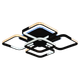 Люстра потолочная светодиодная с музыкальной колонкой и RGB подсветкой для большой гостиной VALESO YZD1271 - изображение 11