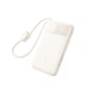 Павербанк Baseus EnerFill FC11 10000mAh 22.5W з кабелями Type-C / Lightning, Powerbank швидка зарядка White - зображення 1