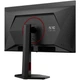 TFT 27' AOC Q27G4ZDR, QD-OLED, 240Гц, 0,03мс, 2хHDMI, DP, USB-hub, HAS, Pivot, чорно-червоний - изображение 5