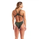 Купальник закритий для жінок Arena TEAM SWIMSUIT SWIM TECH SOLID Темно-зелений 42 (004763-609 42) - зображення 2