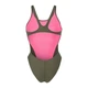 Купальник закритий для жінок Arena TEAM SWIMSUIT SWIM TECH SOLID Темно-зелений 42 (004763-609 42) - зображення 5