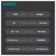 Аккумуляторный триммер для стрижки VGR V-900 с 4 насадками USB - изображение 6