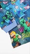 Дитяча піжама Minecraft (Майнкрафт) для хлопчика стретч-кулір 116 синій - зображення 5
