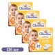 Дитячі підгузки 136 шт Chicolino Soft Comfort розмір 4 (7-14 кг) Дитячі одноразові підгузники з миттєвим поглинанням та анатомічною формою Памперси для дітей до 12 годин сухості - зображення 1
