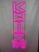 Неоновая вывеска Цветы fat вертикальная 1400x350 Розовый - изображение 7