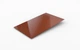 Лист металу PSM Profile 0,5 мм 1,25x2,5 м Глянцевий Коричневий RAL 8004 - зображення 1