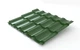 Металлочерепица PSM Profile Scandinavia 0,4 мм 1,195x2,25 м Глянцевая Зелёная RAL 6002 - изображение 1