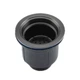 Кухонна мийка GAPPO GS7850-6L 780x500 мм, поверхня PVD, чорна - зображення 8