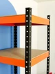 Стелаж Ferrum 1000x500x300, метал 1мм товщиною, фарбований, 3 полиці - зображення 4