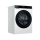 Пральна машина Haier фронтальна, 10кг, 1400, A, 52см, дисплей, пара, інвертор, люк чорний, білий - зображення 2