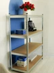 Стелаж Ferrum 1500x1000x500, метал 1мм товщиною, оцинкований, 5 полиць - зображення 4