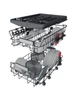 Посудомийна машина Whirlpool WSIO 3O34 PFE X - зображення 3