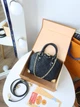 Сумка жіноча Louis Vuitton Alma Trunk BB чорна (013) - зображення 2