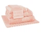 Полотенце LUXURY LINENS Basic Line Somon, Персиковий, 50x100 - изображение 1
