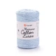 Шнур плетений з люрексом YarnArt macrame cotton Lurex 2мм блідно-блакитний (№729) - изображение 1