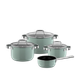 Zestaw garnków WMF Fusiontec Mineral Pro Eucaliptus 4 elementy (4000530760623) - obraz 1