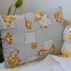 Детская подушка 40×60 см гипоаллергенная LITTLE FRIENDS Sweet Comfort ТЕП Серая (471704060) - изображение 2