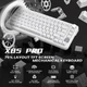 Ігрова клавітура Attack shark x85 Pro White countour 4000mAh, 75%, Hot-Swap, RGB, 2.4GHz/Bluetooth/USB - изображение 6
