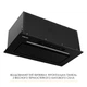 Вытяжка полновстраиваемая WEILOR LUMINA WBG 69 BLACK MATTE SILENCE - изображение 9