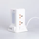 Настольный удлинитель 2.8 м лампа беспроводная зарядка 6 розеток 2 USB 1 Type-C сетевой Yiwu - изображение 7