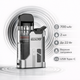 Многоразовая электронная сигатета Smok Propod GT KIT Nano Chrome pod-система Смок Пропод до 22 Вт емкостью 700 мАч обьем 2 мл хром - изображение 2