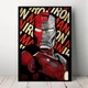 Интерьерная картина Железный Человек, Iron Man, супергеройский постер, Мстители, Тони Старк, 42×30 см (id0205) - изображение 1