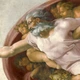 Інтер'єрна картина Створення Адама, Мікеланджело, Michelangelo, Creation of Adam, 21×42 см (id3421) - зображення 5