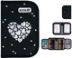 Пенал шкільний Kite Black&Silver 1 відділення з наповненням 20.5х14х4 см Чорний (K26-622H-5) - зображення 3