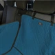 Автогамак для собак Comfort Mini Blue на 1/2 заднего сиденья, непромокаемый, прочный, со съёмными бортиками, автомобильный чехол для перевозки собаки в авто, цвет морская волна, SKU 005215, Your Stylish Hunter - изображение 10