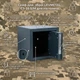 Сейф збройовий LEVMETAL СЗ-25.0/М для пістолета, механічний замок - зображення 1