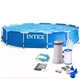 Бассейн каркасный круглый Intex 28212 366*76 см с фильтром насосом 6503 л (LN7-28212) - изображение 1
