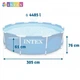 Бассейн каркасный Intex 28200 NP круглый от 6-ти лет 4485 л 305х76 см (LN7-28200) - изображение 4