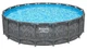 Каркасный бассейн Bestway 561JZ 40377 л 671x132 см песочный насос-фильтр/наполнитель для фильтра/лестница/тент (LN7-BW 561JZ) - изображение 3