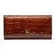 Жіночий шкіряний гаманець Wanlima w71041560013b1 Coffee - изображение 1